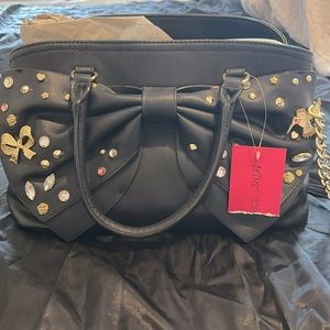 Betsey Johnson Bow Satchel
